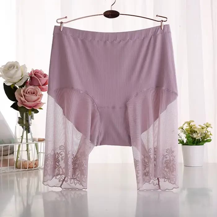 60-115 KG Grande Taille Sécurité Pantalons Courts D'été Femmes Sans Couture Jupon Short Anti Frottem