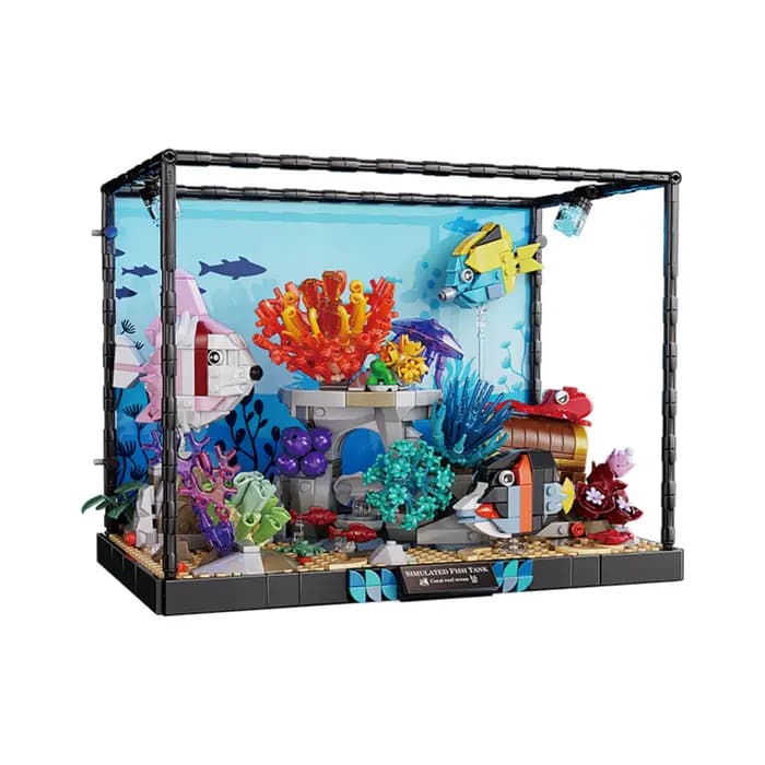 Deep Sea Outpost Building Blocks MOC KQ105 Technical Underwater Research Station Model Bricks Sci-Fi