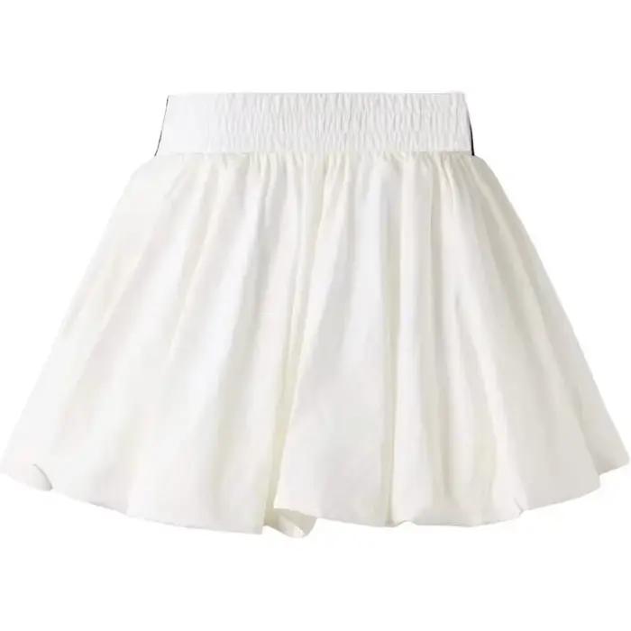 Jupe trapèze taille haute tendance, nouveau style d'été, jupe Jennie Bud en fibre de polyester, amin
