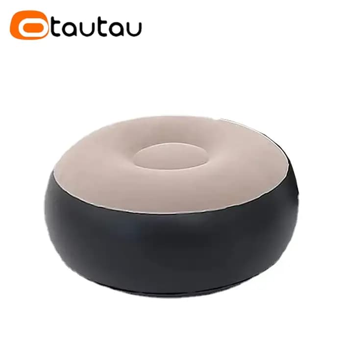 OTAUTAU Chaise longue gonflable, transat inclinable, pour extérieur, piscine, jardin, plage, canapé 