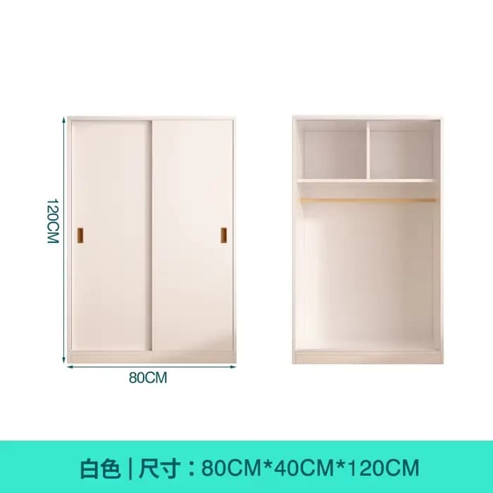 Armoire de Luxe Moderne pour Appartement, Grande Armoire Verticale Anti-Poussière pour Adultes, Meub