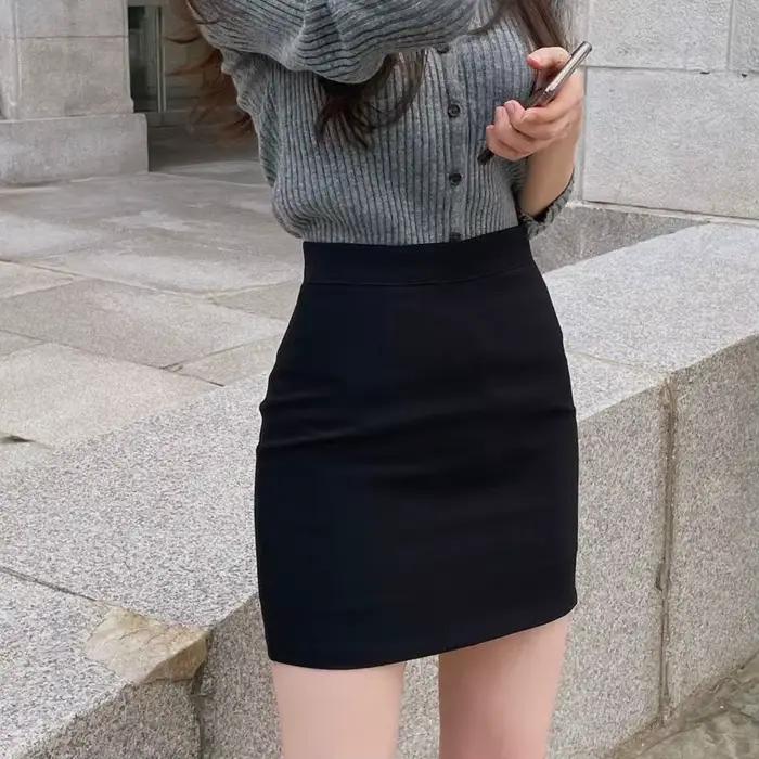 Jupe courte moulante de bureau pour femmes, tenue décontractée de haute qualité, nouvelle tendance Y