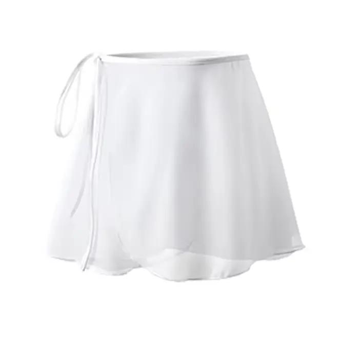 Jupe de Ballet Courte en Mousseline de Soie pour Femme Adulte, Tutu de brev, Costume de Ballerine à 