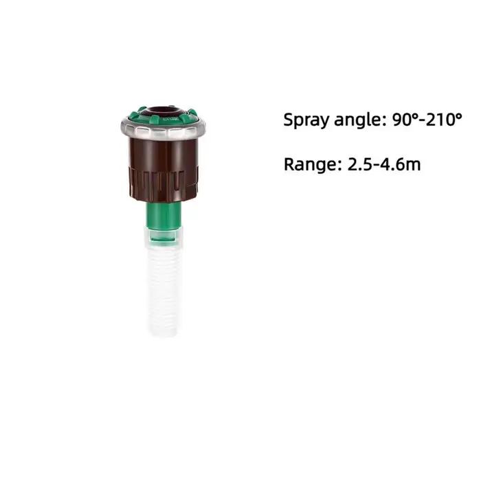 Arroseur rotatif à buse réglable avec arc de 90-210/360 degrés, portée de 2,5-9,1 m pour l'irrigatio