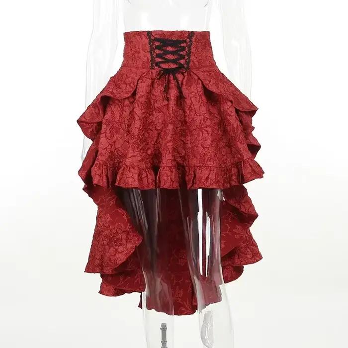 Mini jupes gothiques de carnaval pour femmes, noires, taille haute, nouveau Style Y2k, Harajuku Punk
