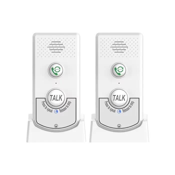 Paquet de 2 Interphones H8-2T sans fil pour appel vocal domestique, Interphone vocal Portable Ultra 