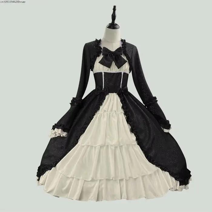 Robe médiévale rétro pour femmes, costume de cosplay d'Halloween, vêtements de noblesse impériale, t