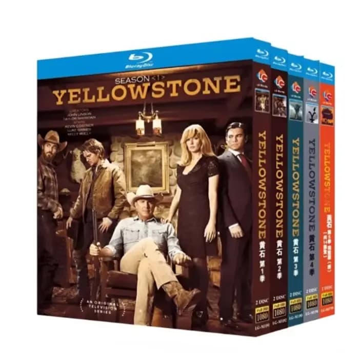 Yellowstone Saisons 1-5 (2022) Blu-ray disc10-D