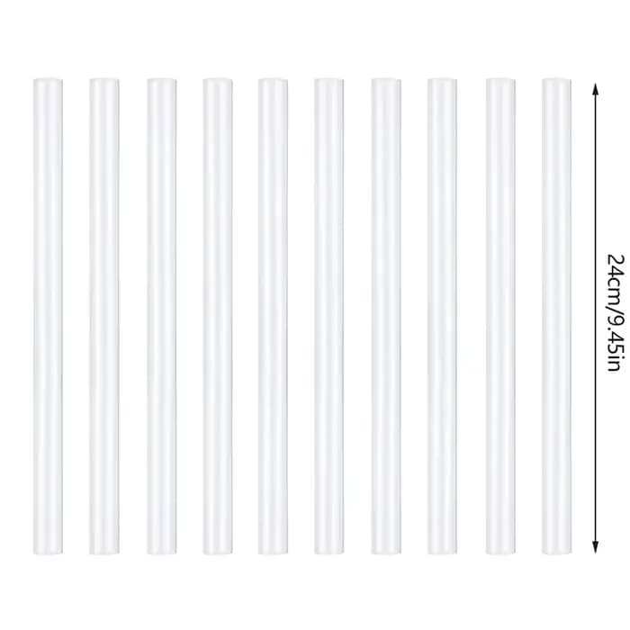Tiges de Support de gâteau en plastique 24/30cm, 10 pièces, tiges de Support de gâteau empilables, p