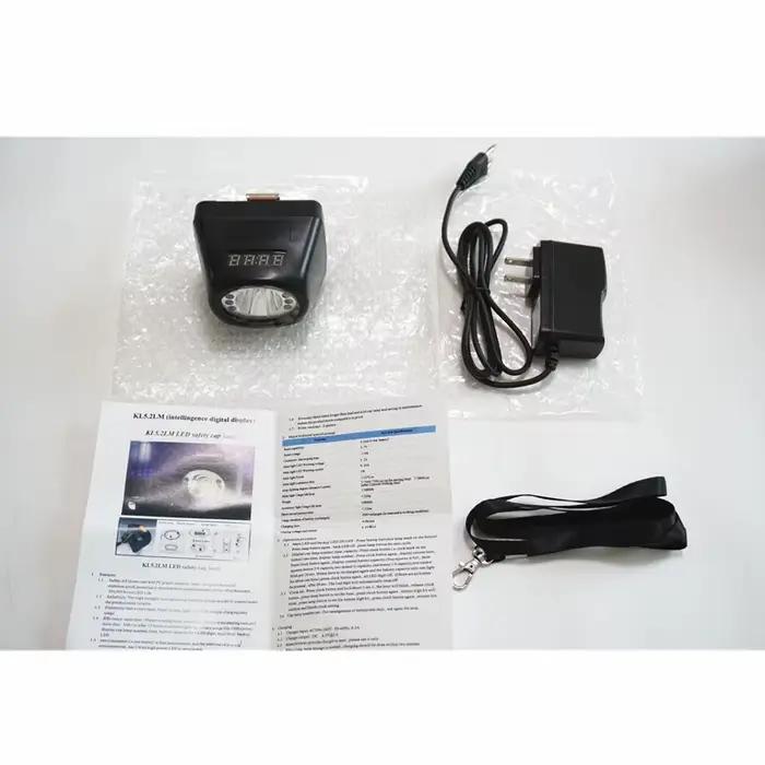Lampe minière phares bateau lumière lampe de pêche affichage numérique Intelligent 5200 mah batterie