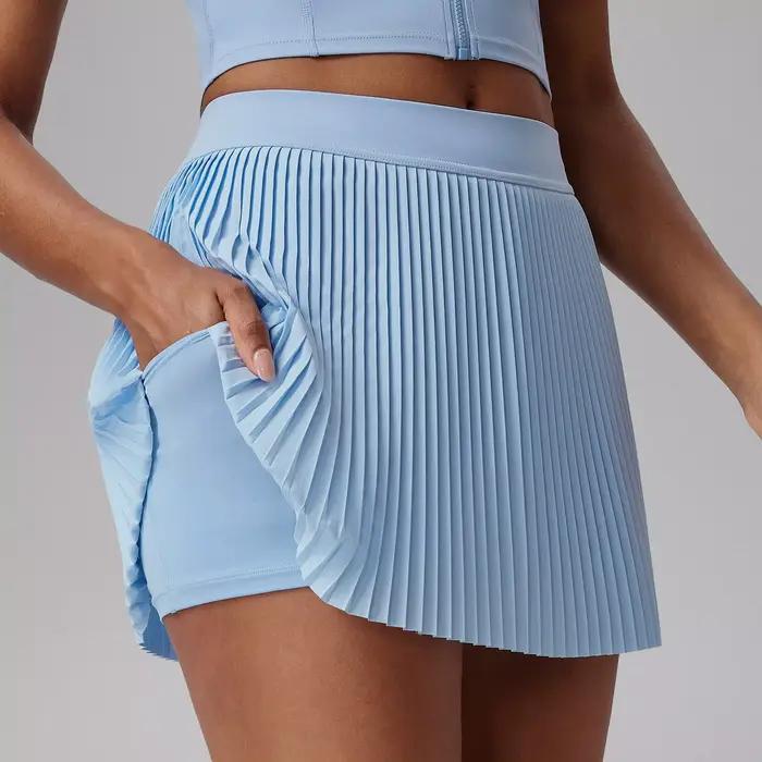 Jupe de Tennis taille haute pour femmes, jupe plissée d'orgue pour Anti-lumière, séchage rapide, jup