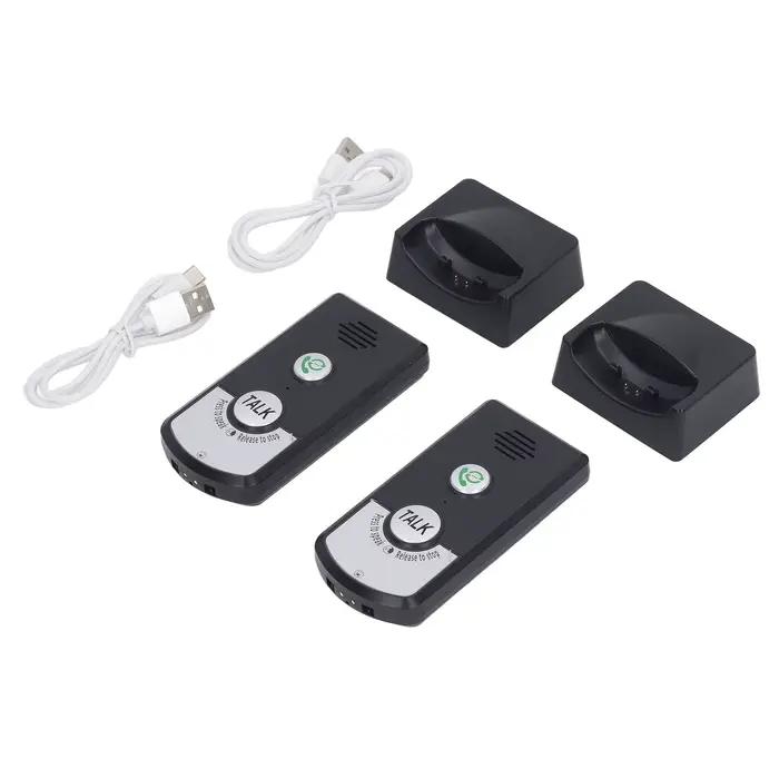 Interphone vocal sans fil à très longue portée, 2 voies, interphone étanche, sonnette, unité de syst