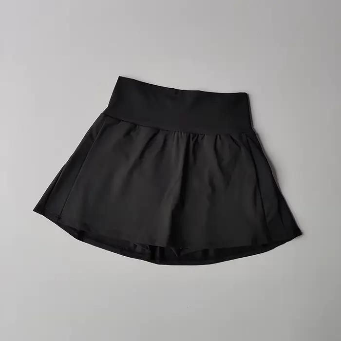 Jupe-short de sport taille haute, nouvelle collection été, avec short intégré anti-transpiration et 