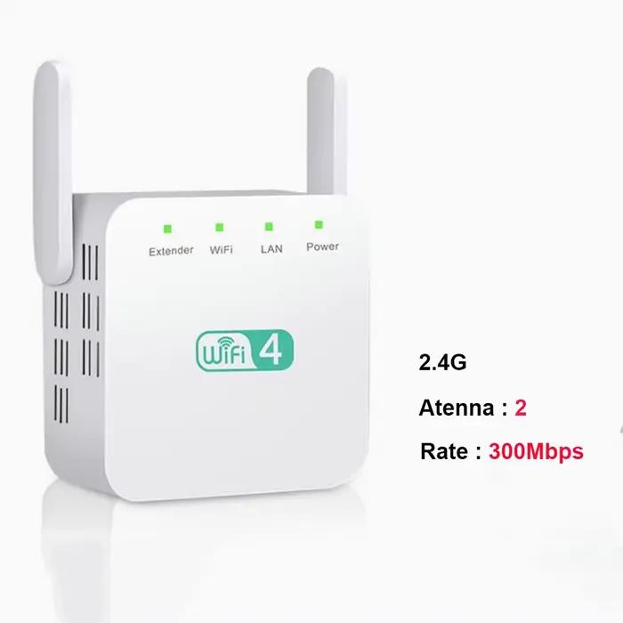 Répéteur WiFi sans fil amplificateur Wi-Fi 2.4G/5Ghz amplificateur Wi-Fi 300/1200 M Signal WiFi long