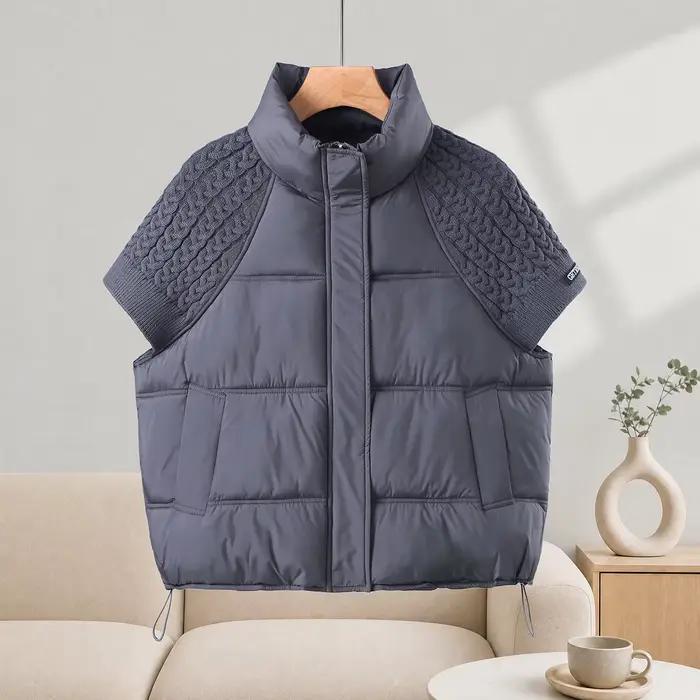Doudoune Courte Femme 2026 – Manteau Rembourré en Coton de Haute Qualité, Léger et Chaud pour l'Hive