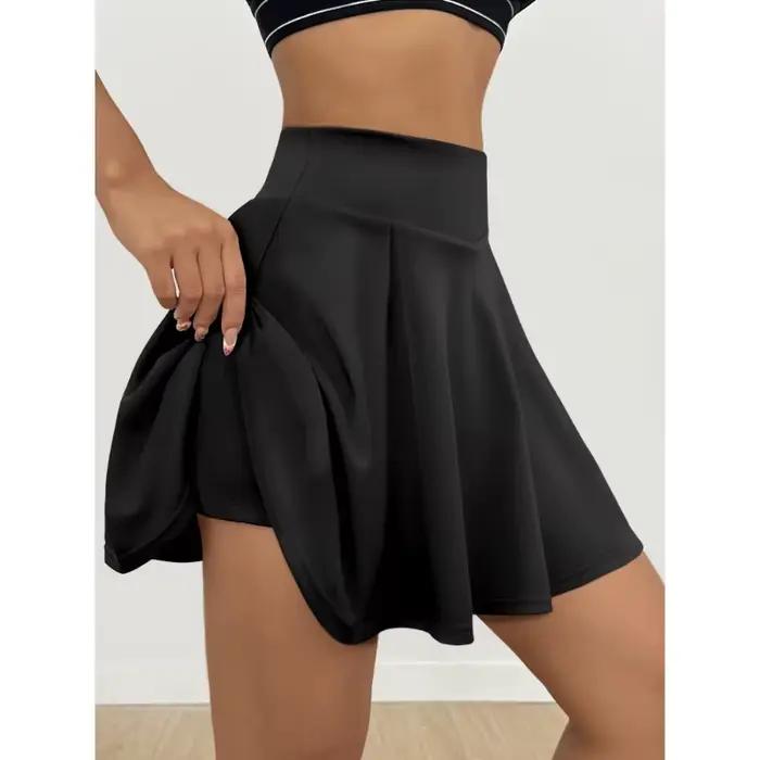Jupe demi-corps pour femme, cent de jupe plissée douce et confortable, respectueuse de la peau, déco