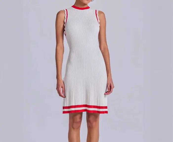 Nouvelle jupe courte femme printemps-été 2026, robe tricotée décontractée et polyvalente à couleurs 