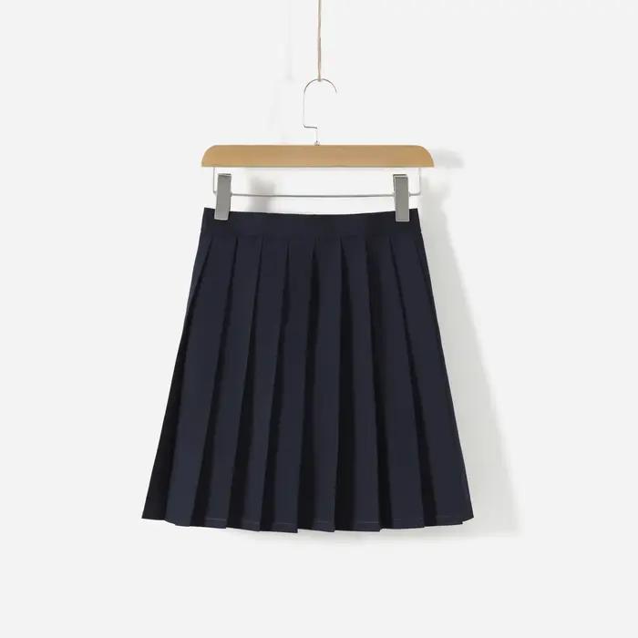 Uniforme JK bleu marine, trois marins de base à cravate rouge, uniformes scolaires japonais à manche