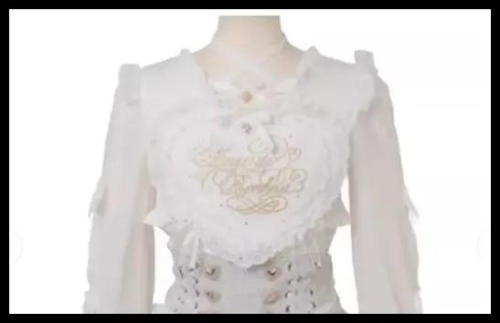 Liz jupe Style japonais produit en série nouveau doux mignon Lolita dentelle Patchwork gâteau sangle