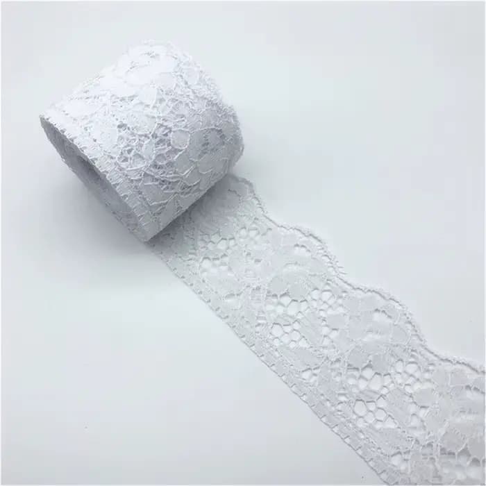 Ruban de dentelle 5yards/Lot 60mm, artisanat, filet brodé, garniture en tissu de dentelle pour tissu