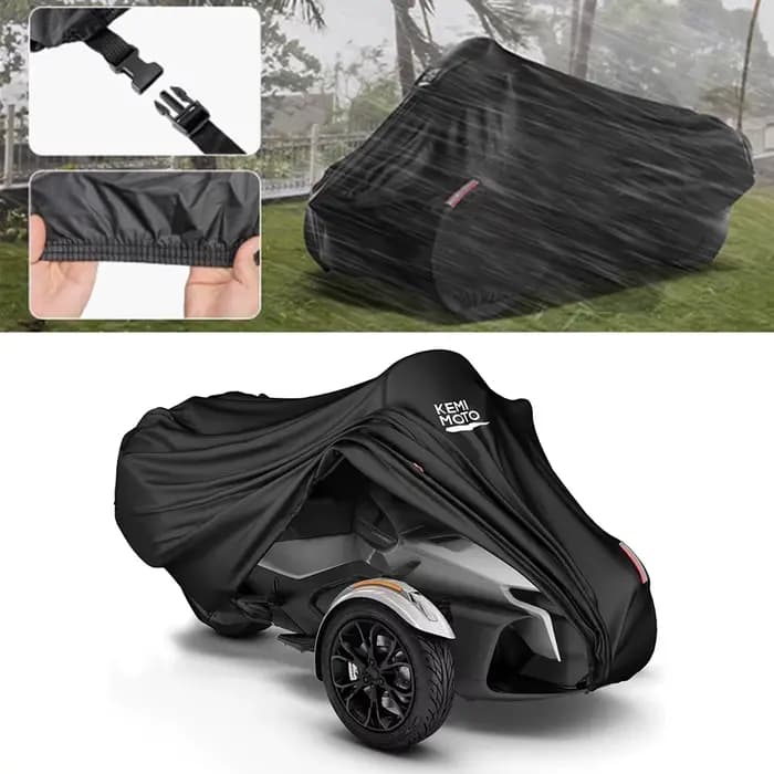 Pour Can-Am Spyder RT RT-S Limited 420D Oxford tissu couverture complète UV tous temps protéger anti