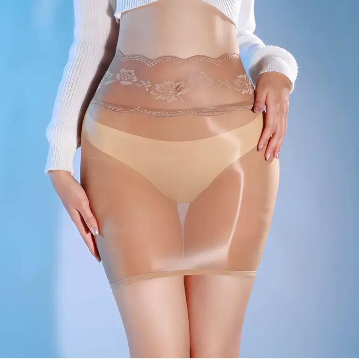 Mini-jupe transparente érotique pour femme