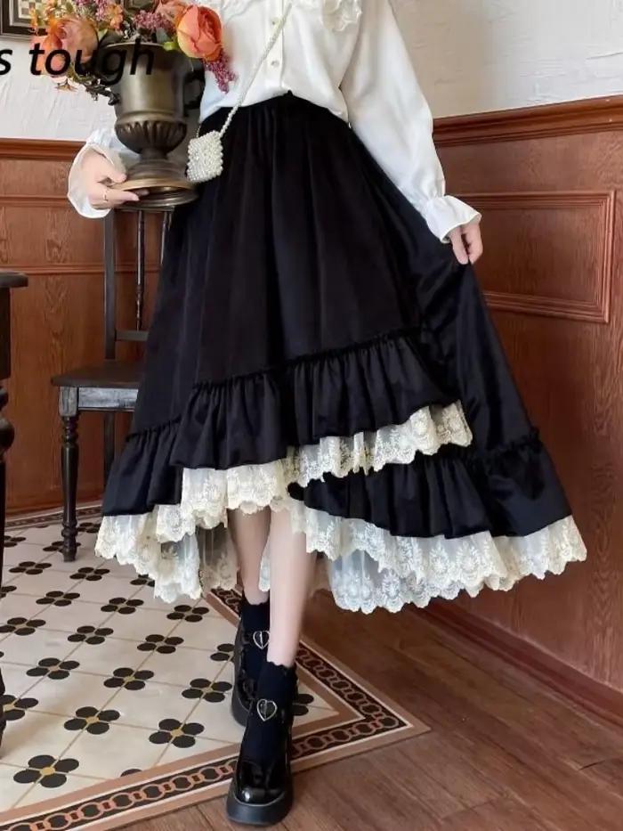Jupe élégante pour femmes de style français