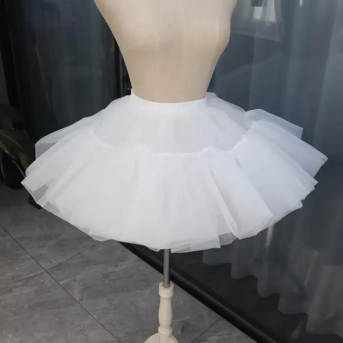 Jupe Tutu blanche bouffante en Tulle de 35cm