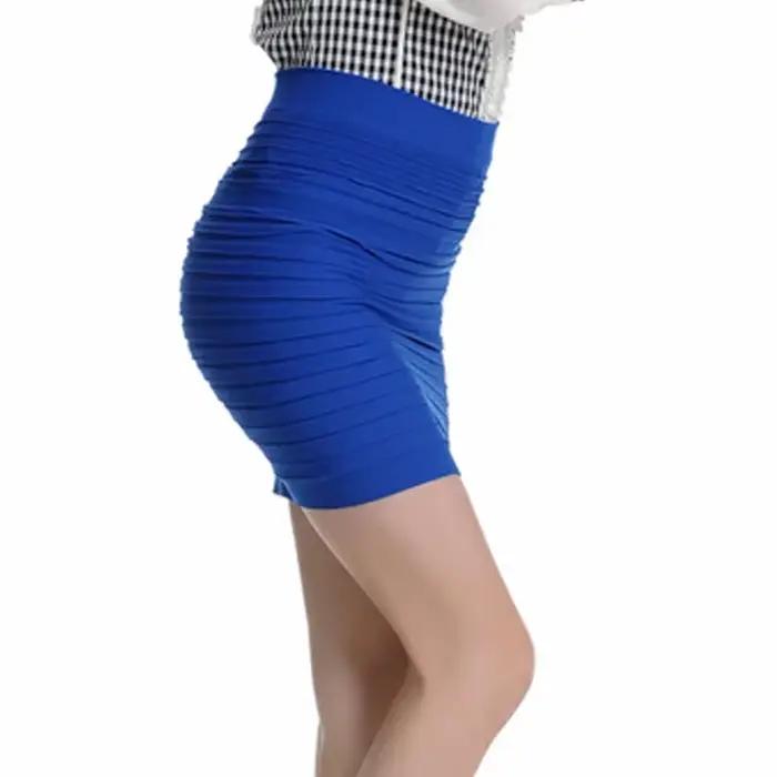 Été femmes Jupe crayon noir 2025 taille haute Sexy