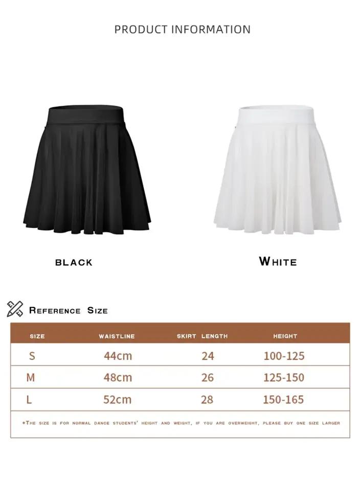 Jupe de danse tutu en mousseline élastique pour filles, écharpe de danse et de patinage, jupe de gymnastique, tutu de ballet, robes de danse de ballet en nylon et élasthanne