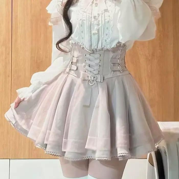 Lolita – jupe unie pour filles