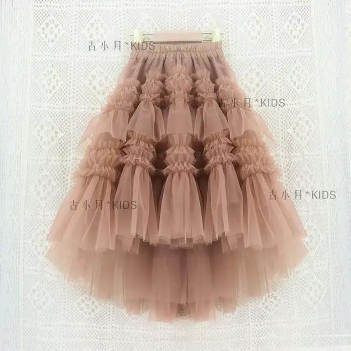 Jupes longues de princesse à la mode pour filles