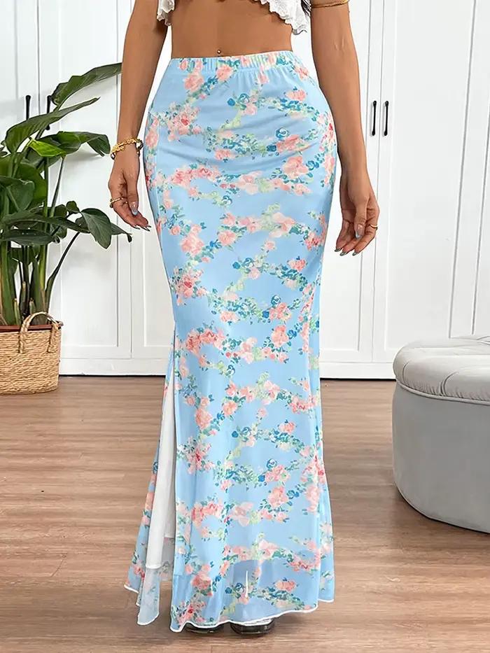 Jupe longue femme, nouvelle collection été