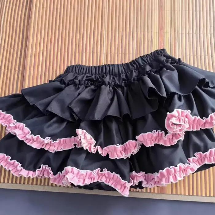 Jupe courte plissée Style Ballet pour femmes