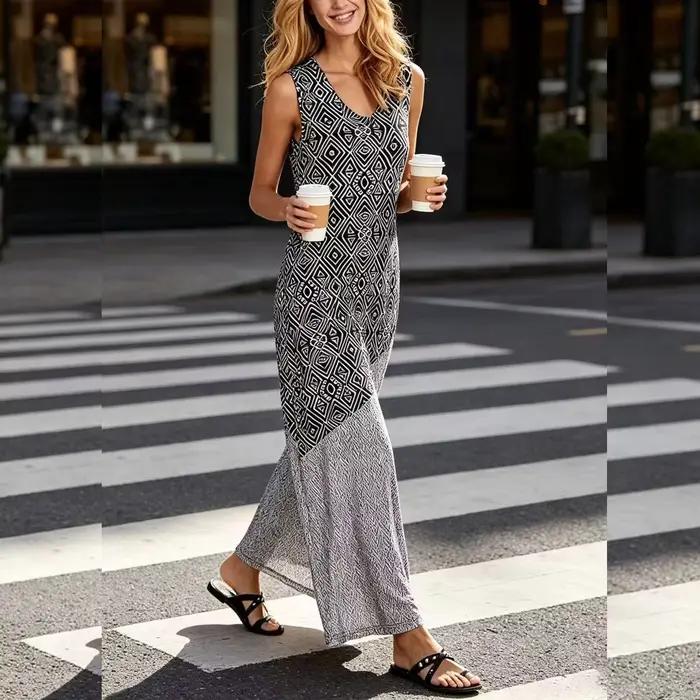 Robe longue élégante pour femmes
