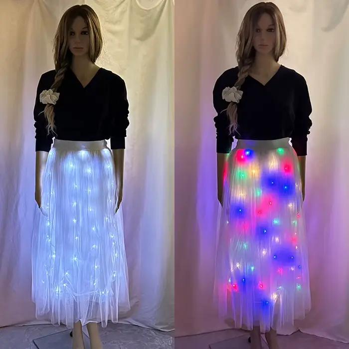 Jupe Tutu lumineuse LED pour filles adultes