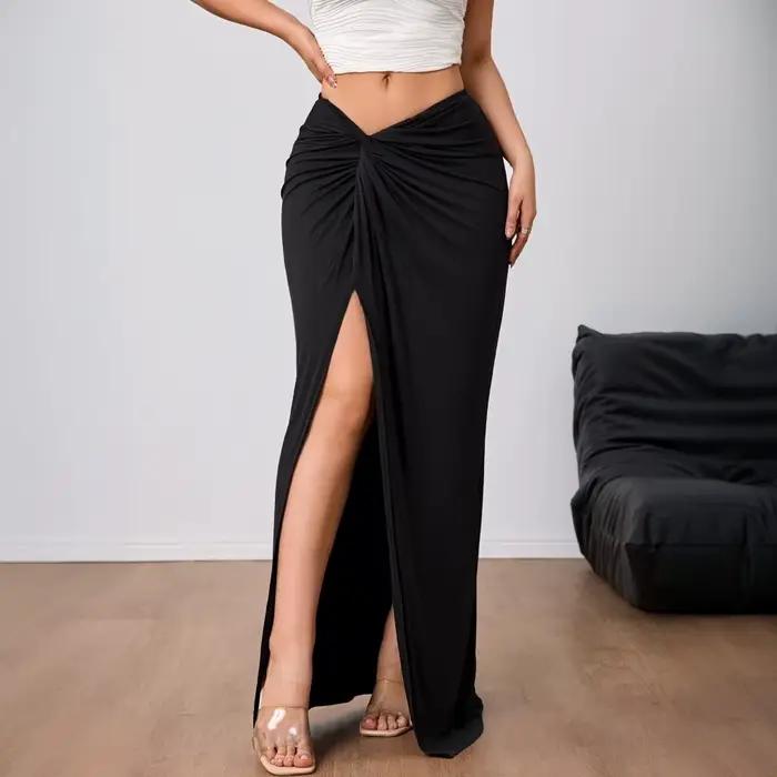 Jupe noire élégante pour femme