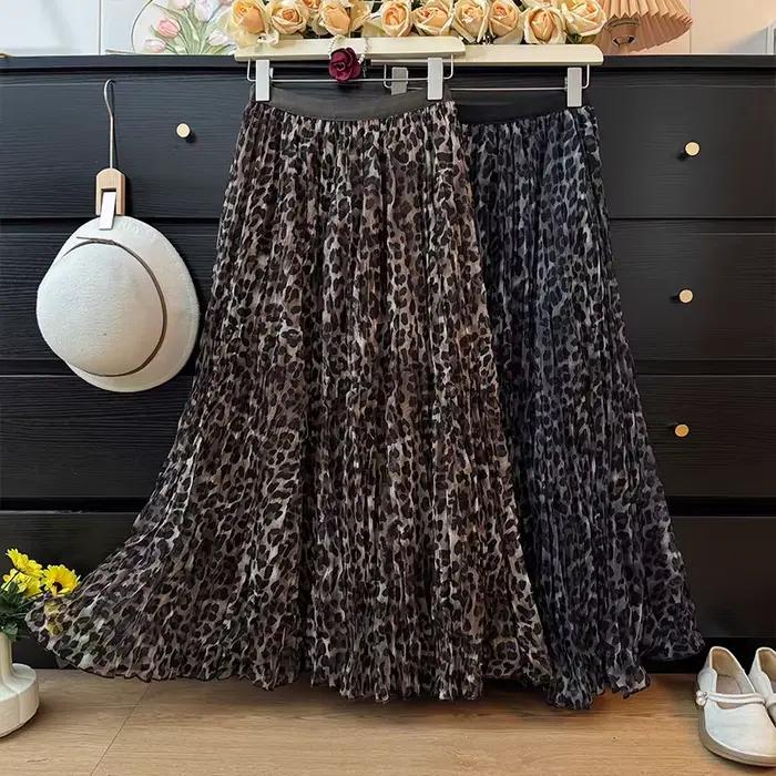 Jupe à carreaux Vintage pour femmes