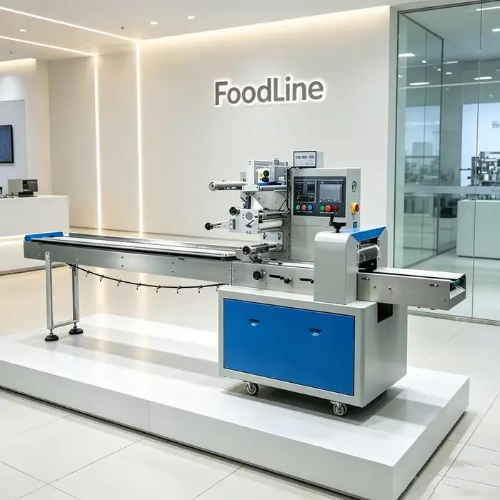 Machine d'emballage de légumes de qualité alimentaire, très demandée, pour poivrons longs, poivrons verts, poivrons en grappe, machine d'emballage en coussin, OME