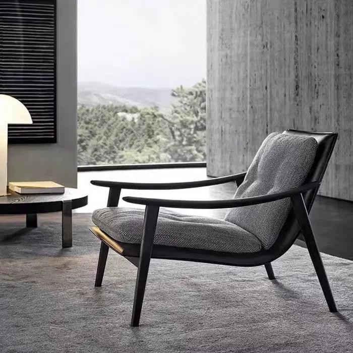 Fauteuils de lecture design et confortables pour balcon, chambre, salon, camping, plage, en bois de luxe, style papillon, mobilier de maison