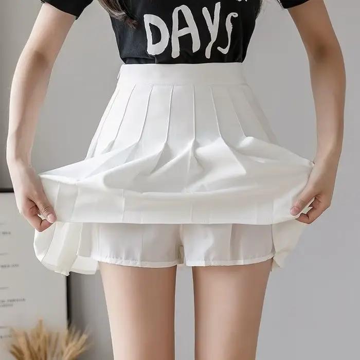 Jupe plissée pour femme