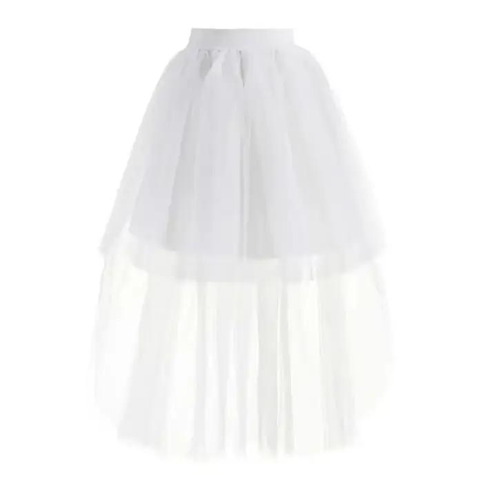 Jupe Punk gothique en Tulle pour femmes