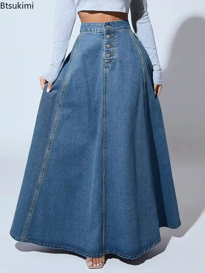 Jupe en jean pour femmes