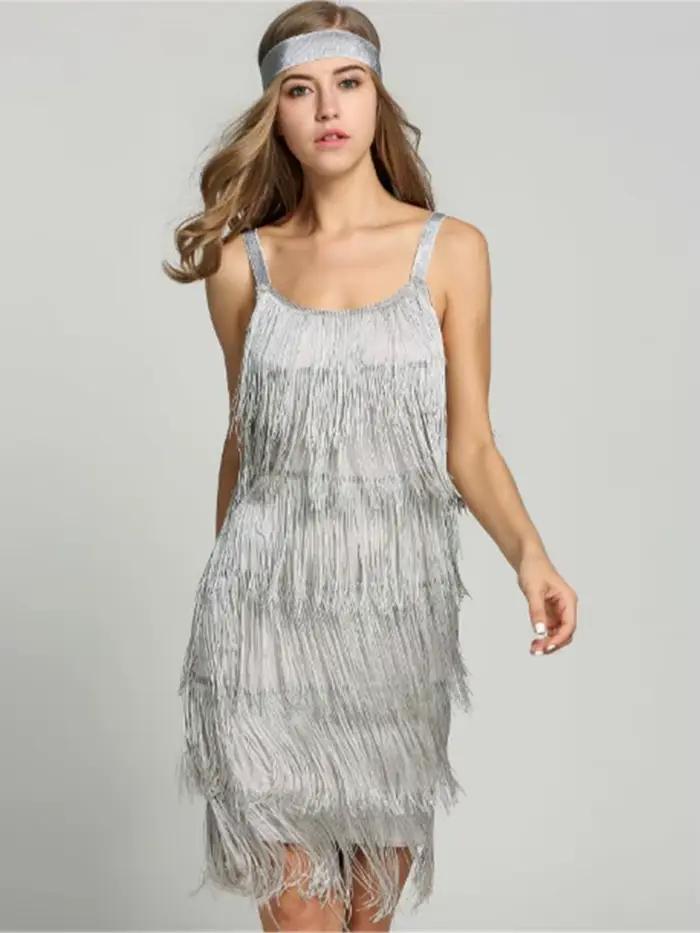 Robe Gatsby personnalisée des années 1920