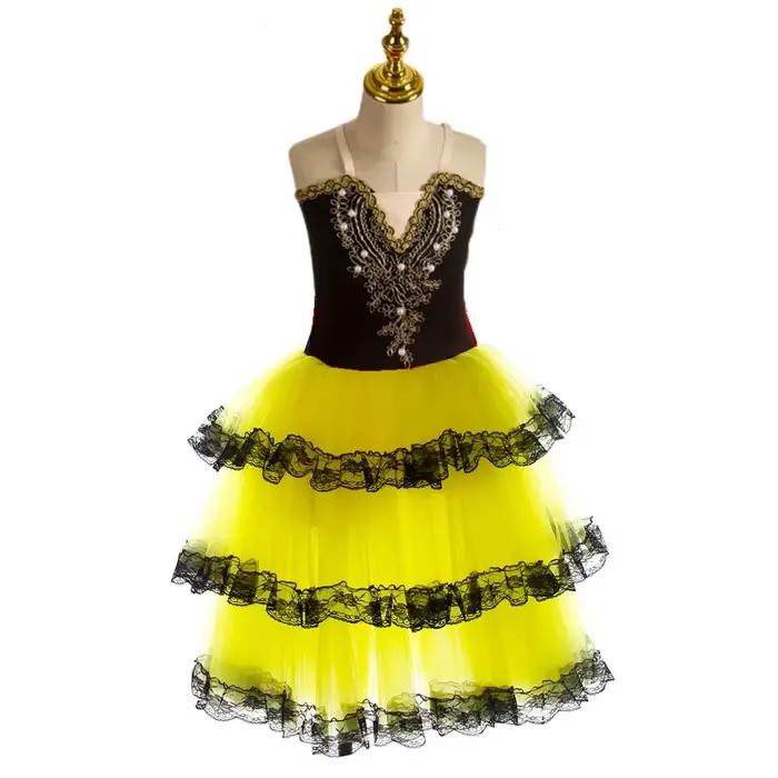 Jupe Tutu de Ballet romantique pour filles et enfants