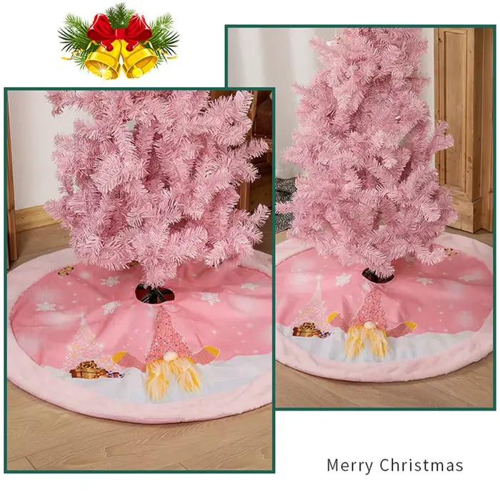Jupe d'arbre de Noël en peluche Rudolph