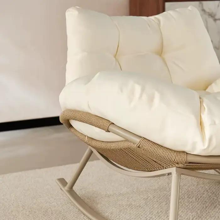 Fauteuils de salon en rotin, inclinables, ergonomiques, design, surdimensionnés, canapé à bascule, Sillas, meubles de maison