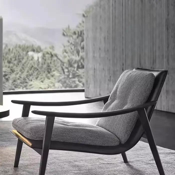 Fauteuils de lecture design et confortables pour balcon, chambre, salon, camping, plage, en bois de luxe, style papillon, mobilier de maison