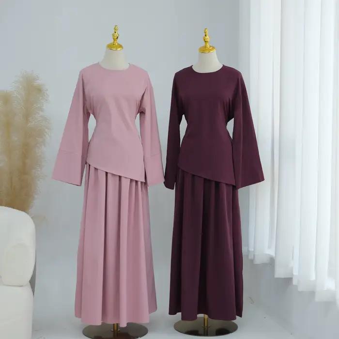 Ensemble 2 Pièces Haut et Jupe pour Femme