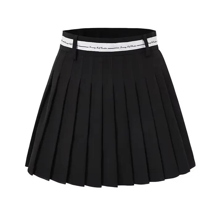 Jupes de Golf et de Tennis pour femmes, taille haute, Double couche plissée, sport, Fitness, course à pied, Yoga, entraînement athlétique doux